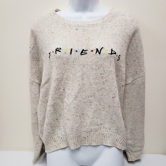 FRIENDS Sweaters - Friends Womens Crop Sweater Top Size Large 11/13